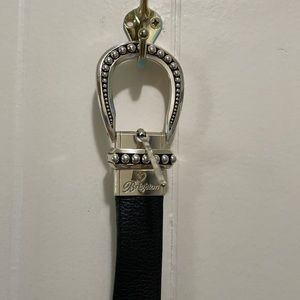 Brighton belt black leather